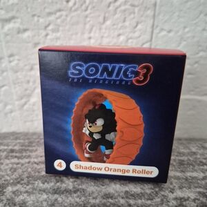 Mcdonald's Sonic the Hedgehog Shadow Orange Roller Happy Meal Toy